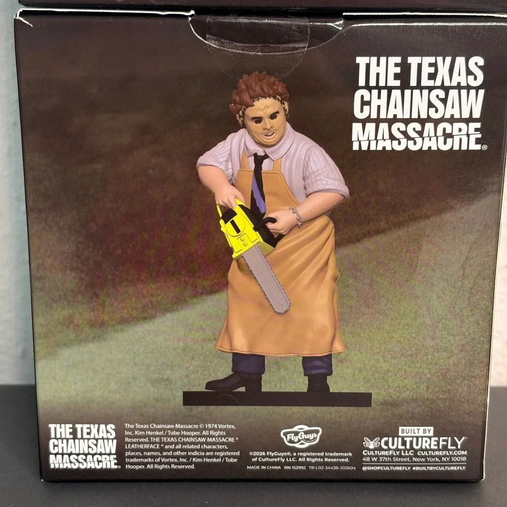 CultureFly Texas Chainsaw Massacre Vinyl Figure Set Leatherface Horror Bundle